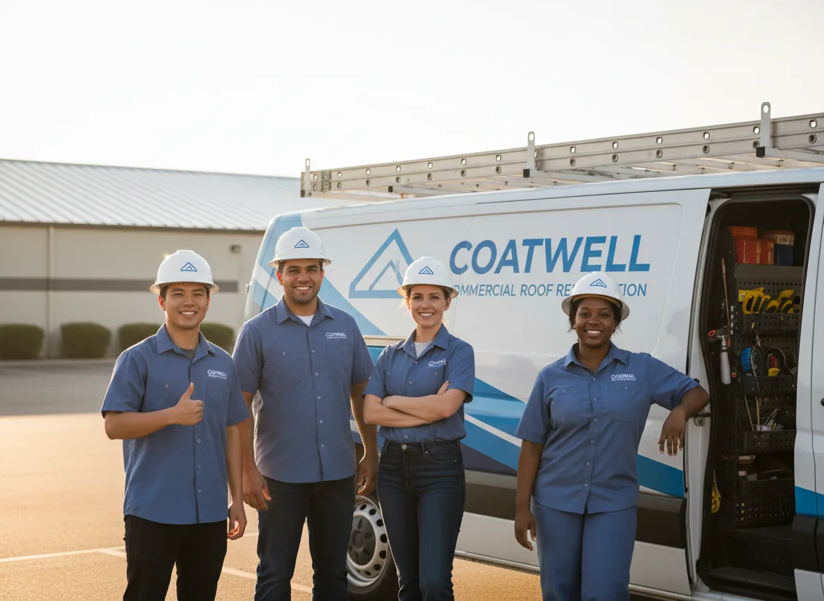 Commercial roof coating company in Allons, TN